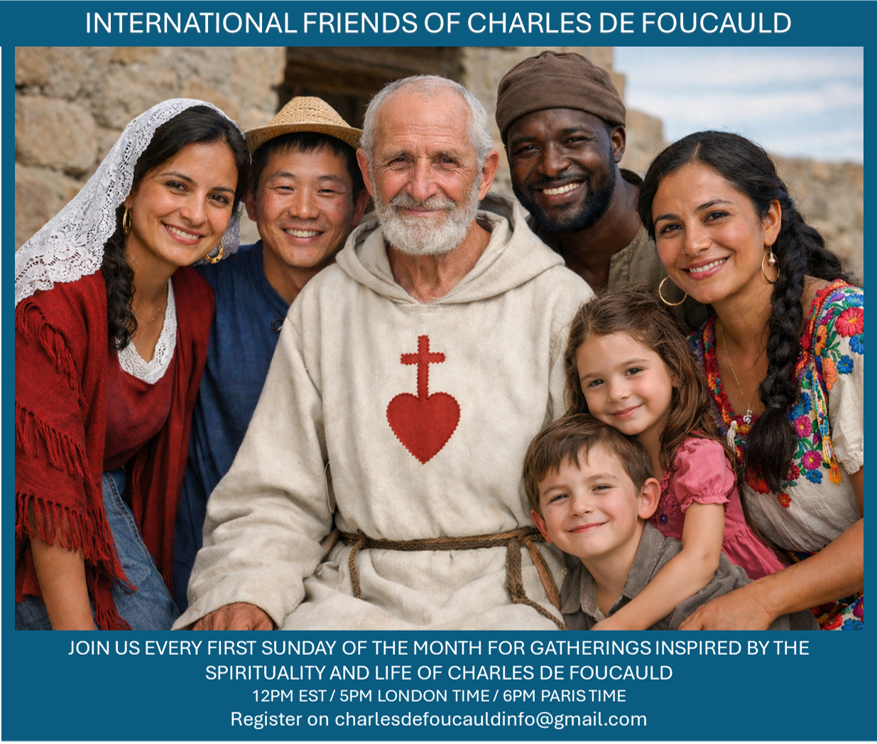 International Friends of Charles de Foucauld logo